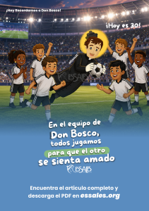 En el equipo de Don Bosco, todos jugamos para que el otro se sienta amado