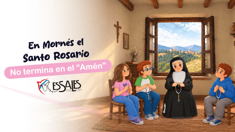 En Mornés el Santo Rosario no termina en el “Amén”